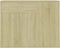 vidaXL - Dressoir - 88x30x70 - cm - bewerkt - hout - sonoma - eikenkleurig