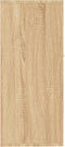 vidaXL - Dressoir - 88x30x70 - cm - bewerkt - hout - sonoma - eikenkleurig