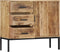vidaXL - Dressoir - 88x30x71 - cm - massief - mangohout