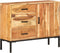 vidaXL - Dressoir - 88x30x73 - cm - massief - acaciahout