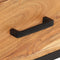 vidaXL - Dressoir - 88x30x73 - cm - massief - acaciahout