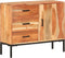 vidaXL - Dressoir - 88x30x73 - cm - massief - acaciahout