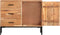 vidaXL - Dressoir - 88x30x73 - cm - massief - acaciahout