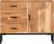 vidaXL - Dressoir - 88x30x73 - cm - massief - acaciahout