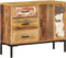 vidaXL - Dressoir - 88x30x73 - cm - massief - gerecycled - hout