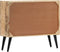 vidaXL - Dressoir - 88x30x73 - cm - massief - mangohout