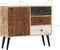vidaXL - Dressoir - 88x30x73 - cm - massief - mangohout