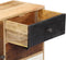 vidaXL - Dressoir - 88x30x73 - cm - massief - mangohout