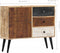 vidaXL - Dressoir - 88x30x73 - cm - massief - mangohout