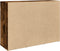 vidaXL - Dressoir - 90,5x29,5x65 - cm - bewerkt - hout - gerookt - eikenkleurig