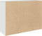 vidaXL - Dressoir - 90,5x29,5x65 - cm - bewerkt - hout - hoogglans - wit