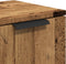 vidaXL - Dressoir - 90,5x30x70 - cm - bewerkt - hout - oud - houtkleurig