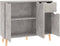 vidaXL - Dressoir - 90x30x72 - cm - bewerkt - hout - betongrijs