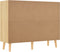 vidaXL - Dressoir - 90x30x72 - cm - bewerkt - hout - sonoma - eikenkleurig