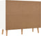 vidaXL - Dressoir - 90x30x72 - cm - bewerkt - hout - wit - en - sonoma - eikenkleurig