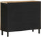 vidaXL - Dressoir - 90x33,5x75 - cm - massief - ruw - mangohout