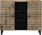 vidaXL - Dressoir - 90x33,5x75 - cm - massief - ruw - mangohout