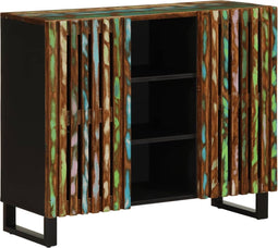 vidaXL - Dressoir - 90x34x75 - cm - massief - acaciahout