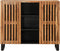 vidaXL - Dressoir - 90x34x75 - cm - massief - acaciahout
