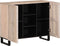 vidaXL - Dressoir - 90x34x75 - cm - massief - mangohout