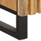 vidaXL - Dressoir - 90x34x75 - cm - massief - ruw - mangohout