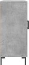 vidaXL - Dressoir - 90x34x80 - cm - bewerkt - hout - betongrijs