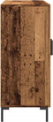 vidaXL - Dressoir - 90x34x80 - cm - bewerkt - hout - oud - houtkleurig