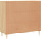 vidaXL - Dressoir - 90x34x80 - cm - bewerkt - hout - sonoma - eikenkleurig