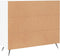 vidaXL - Dressoir - 90x34x80 - cm - bewerkt - hout - wit