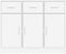 vidaXL - Dressoir - 91x28x75 - cm - bewerkt - hout - wit