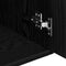 vidaXL - Dressoir - 91x29,5x65 - cm - spaanplaat - zwart - eikenkleurig