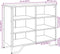 vidaXL - Dressoir - 91x35,5x74,5 - cm - bewerkt - hout - bruin - eikenkleur