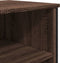 vidaXL - Dressoir - 91x35,5x74,5 - cm - bewerkt - hout - bruin - eikenkleur