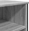 vidaXL - Dressoir - 91x35,5x74,5 - cm - bewerkt - hout - grijs - sonoma - eikenkleurig