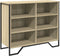 vidaXL - Dressoir - 91x35,5x74,5 - cm - bewerkt - hout - sonoma - eikenkleurig