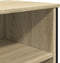 vidaXL - Dressoir - 91x35,5x74,5 - cm - bewerkt - hout - sonoma - eikenkleurig