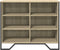 vidaXL - Dressoir - 91x35,5x74,5 - cm - bewerkt - hout - sonoma - eikenkleurig