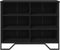 vidaXL - Dressoir - 91x35,5x74,5 - cm - bewerkt - hout - zwart