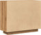 vidaXL - Dressoir - 92x35x75 - cm - bewerkt - hout - artisanaal - eikenkleur