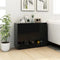 vidaXL - Dressoir - 97x31x75 - cm - bewerkt - hout - sonoma - eikenkleurig