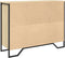vidaXL - Dressoir - 97x32,5x74,5 - cm - bewerkt - hout - sonoma - eikenkleurig