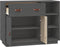 vidaXL - Dressoir - 98,5x40x75 - cm - massief - grenenhout - grijs
