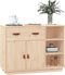 vidaXL - Dressoir - 98,5x40x75 - cm - massief - grenenhout