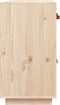 vidaXL - Dressoir - 98,5x40x75 - cm - massief - grenenhout