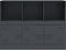 vidaXL - Dressoir - 99x39x73 - cm - staal - antracietkleurig