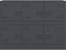 vidaXL - Dressoir - 99x39x73 - cm - staal - antracietkleurig