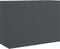 vidaXL - Dressoir - 99x39x73 - cm - staal - antracietkleurig