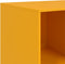 vidaXL - Dressoir - 99x39x73 - cm - staal - mosterdgeel