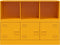 vidaXL - Dressoir - 99x39x73 - cm - staal - mosterdgeel