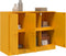 vidaXL - Dressoir - 99x39x73 - cm - staal - mosterdgeel